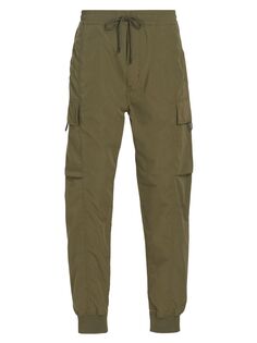 Узкие брюки-карго Alpha Industries, зеленый