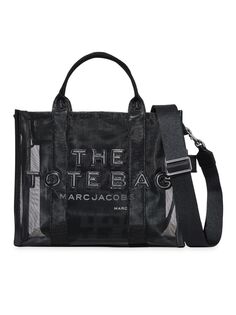 Сетчатая сумка среднего размера Marc Jacobs, черный