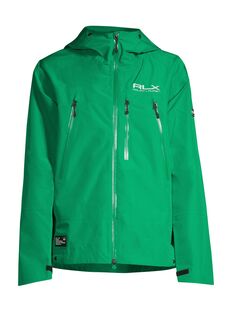 Патрульная куртка с капюшоном RLX Ralph Lauren, зеленый
