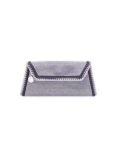 клатч Falabella с кристаллами Stella McCartney, черный