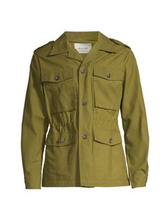 Хлопковая армейская куртка BLK DNM, зеленый
