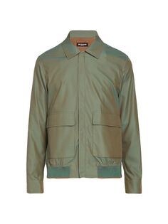 Легкая куртка Kiton, зеленый
