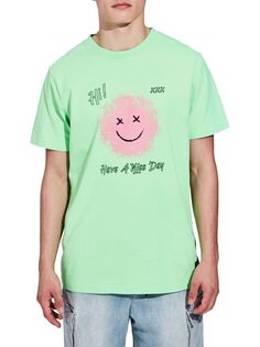 Футболка Max Smile Nice Day Wesc, зеленый