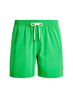 Шорты для плавания Traveler Polo Ralph Lauren, зеленый