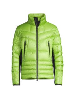 Пуховик Canmore Moncler Grenoble, зеленый