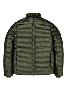 Треккерская пуховая куртка Rains, зеленый