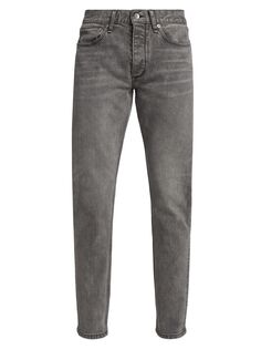 Узкие джинсы Greyson rag &amp; bone, серый