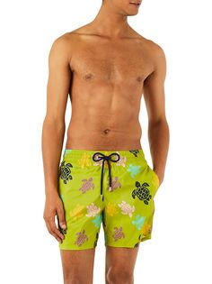 Яркие шорты для плавания Turtles Vilebrequin