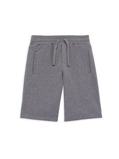 Спортивные шорты из хлопка для мальчиков DOLCE&amp;GABBANA, серый