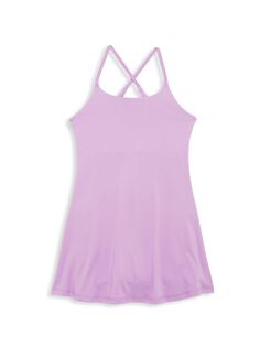 Платье Venus с перекрестной спиной для девочки KatieJ NYC, фиолетовый