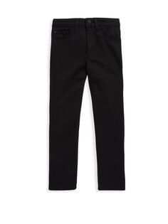Узкие брюки Little Boy&apos;s &amp; Boy&apos;s Brady DL1961 Premium Denim, черный