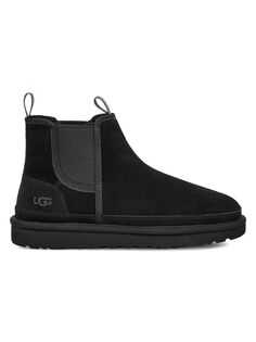 Замшевые ботинки челси Neumel UGG, черный