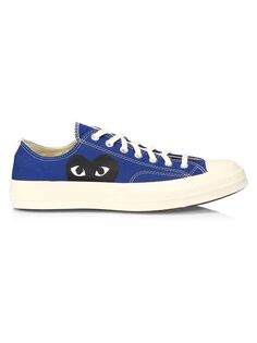 Низкие кроссовки унисекс Chuck Taylor All Star CdG PLAY x Converse Comme des Garçons PLAY, синий