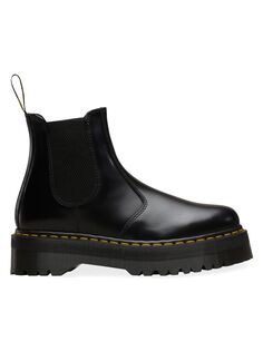 Кожаные ботинки челси Quad 2976 Dr. Martens, черный