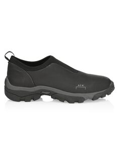 Кожаные кроссовки Dirt Moc без шнурков A-COLD-WALL*, черный