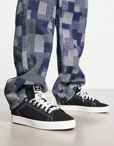 Черные кроссовки adidas Originals Stan Smith CS с контрастной строчкой, черный