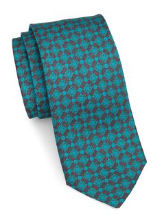 Шелковый галстук-медальон Saks Fifth Avenue
