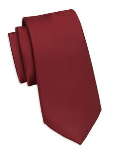 Шелковый атласный галстук Saks Fifth Avenue