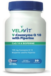 Velavit Coenzym Q10 с пиперином 30 капсул