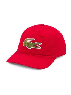 Бейсболка с логотипом Lacoste, красный