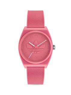 Часы с полимерным ремешком из коллекции Project 2 adidas, розовый