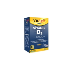 VitAgil Puff Витамин D3 1000 МЕ 20 мл ALLERGO
