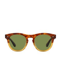 Круглые фотохромные солнцезащитные очки Oliver Peoples Rorke 47 мм Oliver Peoples