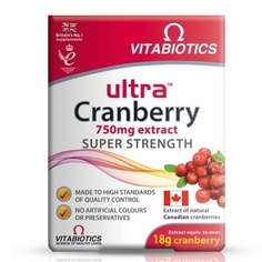Vitabiotics Ultra Клюква 30 таблеток Vi̇tabi̇oti̇cs