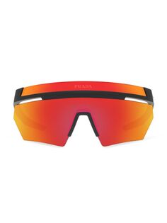 Солнцезащитные очки 60MM Prada, оранжевый