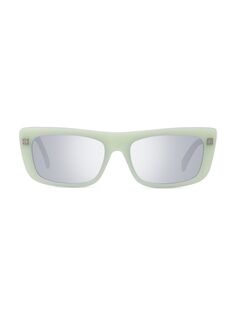 Солнцезащитные очки GV Day 57MM из ацетата Givenchy, зеленый