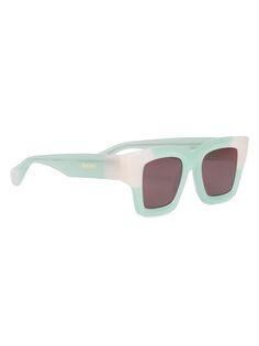 Квадратные солнцезащитные очки Baci 50 мм Jacquemus, зеленый