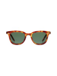 Круглые солнцезащитные очки Cecil 50 мм Barton Perreira, зеленый