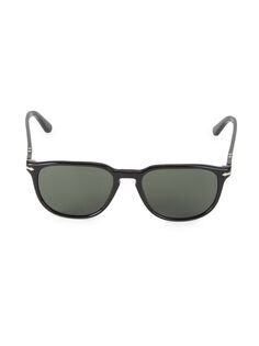 Солнцезащитные очки Wayfarer 51MM Persol, серый