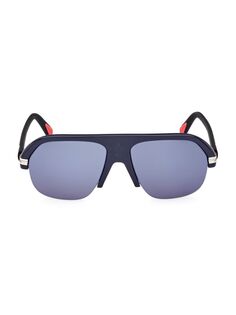 Солнцезащитные очки Navigator 57MM Moncler, синий