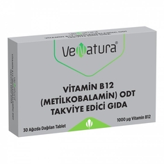 Пищевая добавка VeNatura Methylcobalamin ODT 30 таблеток