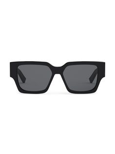 Квадратные солнцезащитные очки CD SU 55 мм Dior, черный