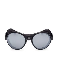 Стерадианские солнцезащитные очки Moncler, черный