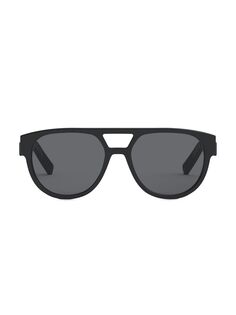 Овальные солнцезащитные очки Dior B23 R1I 54 мм Dior, черный