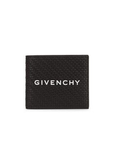 Кожаный бумажник 8CC Bifold Givenchy, черный