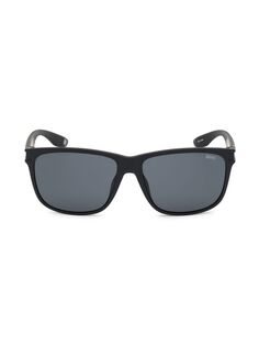 Литые квадратные солнцезащитные очки 60 мм BMW, черный