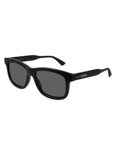 Солнцезащитные очки «кошачий глаз» GG 58MM Gucci, черный