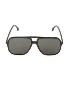 Солнцезащитные очки-авиаторы 58 мм Gucci, черный