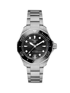 Часы-браслет Aquaracer Professional 300 из нержавеющей стали TAG Heuer, серебряный