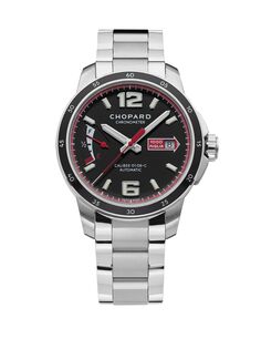 Часы с браслетом из нержавеющей стали Mille Miglia GTS Power Control Chopard, серебряный