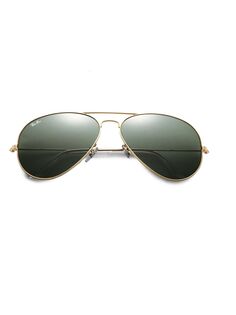 RB3025 62MM Оригинальные солнцезащитные очки-авиаторы Ray-Ban, золотой