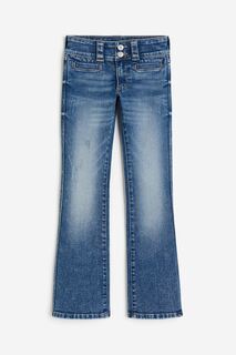 Джинсы H&amp;M Kids Bootcut Low, темно-синий H&M