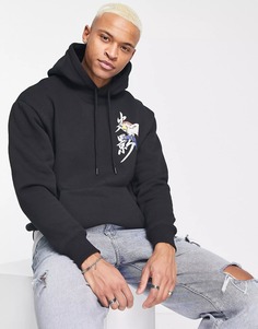 Толстовка Pull&amp;bear X Naruto, черный