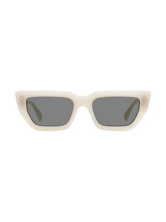 Прямоугольные солнцезащитные очки 54 мм Isabel Marant, слоновая кость