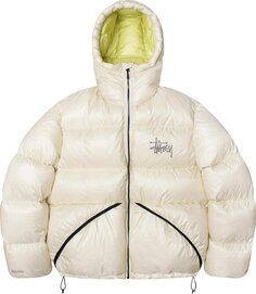 Парка Stussy Micro Ripstop Down Parka &apos;Bone&apos;, кремовый