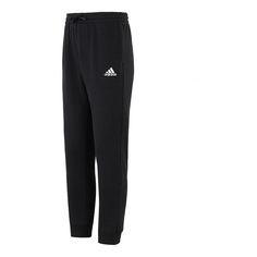 Спортивные штаны Adidas Logo Embroidered Solid Color Bundle Feet Sports Pants/Trousers/Joggers Black, Черный